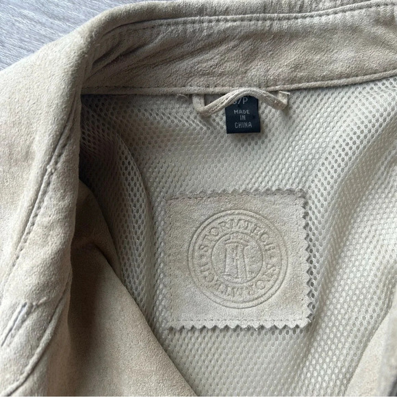 Stormtech Tan Suede Leather Lightweight  Jacket - Picture 7 of 16